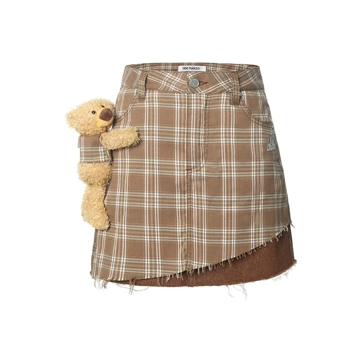 13 DEMARZO Denim Short Skirts Women's-3