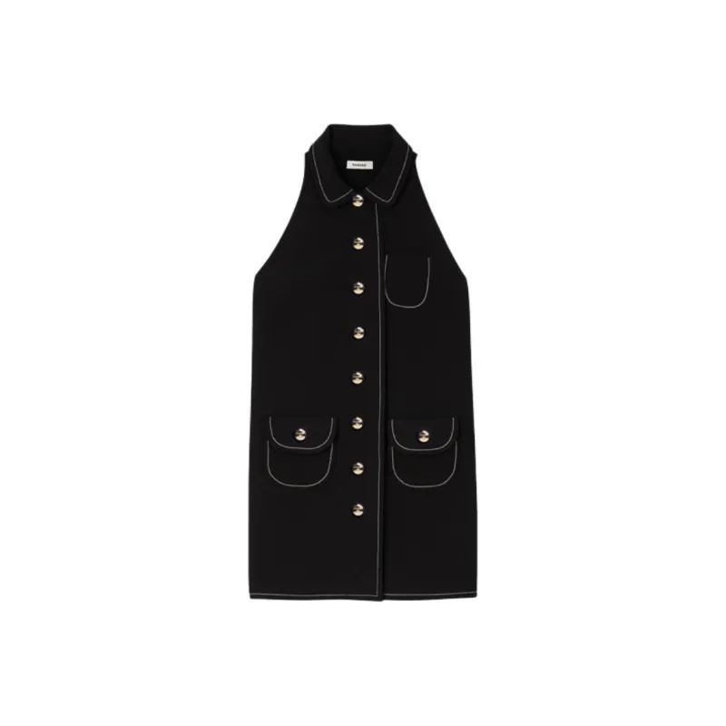 Sandro Shirt Mini Dress-0