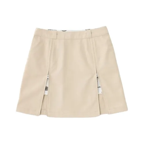 Moussy X Dickies MOUSSY Collaboration Casual Short Skirts Women's Khaki