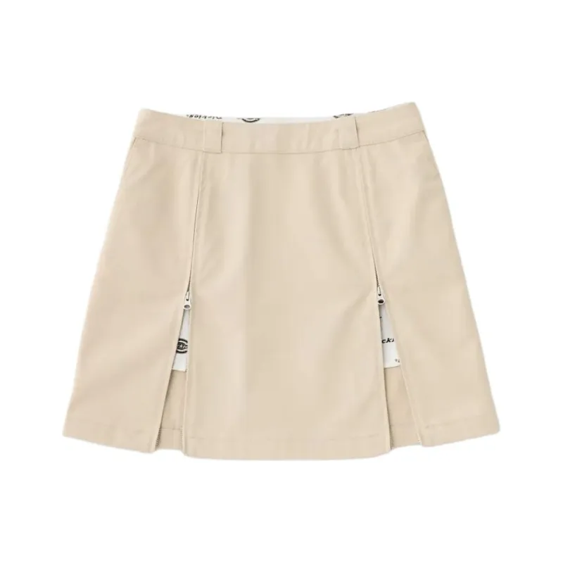 Moussy X Dickies MOUSSY Collaboration Casual Short Skirts Women's Khaki-0