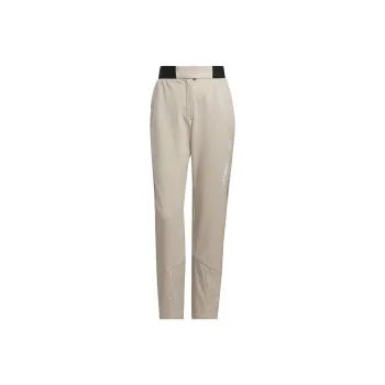Adidas National Geographic Co branded Section Sports Pants Women's Light Umber