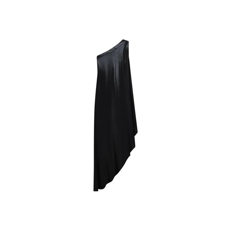 NORMA KAMALI One shoulder Asymmetric Tunic-0