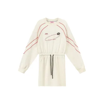 CHUU Long Sleeved Dresses Women's White Apricot
