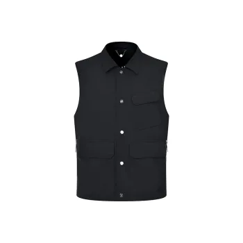 RARE Vests Men Black