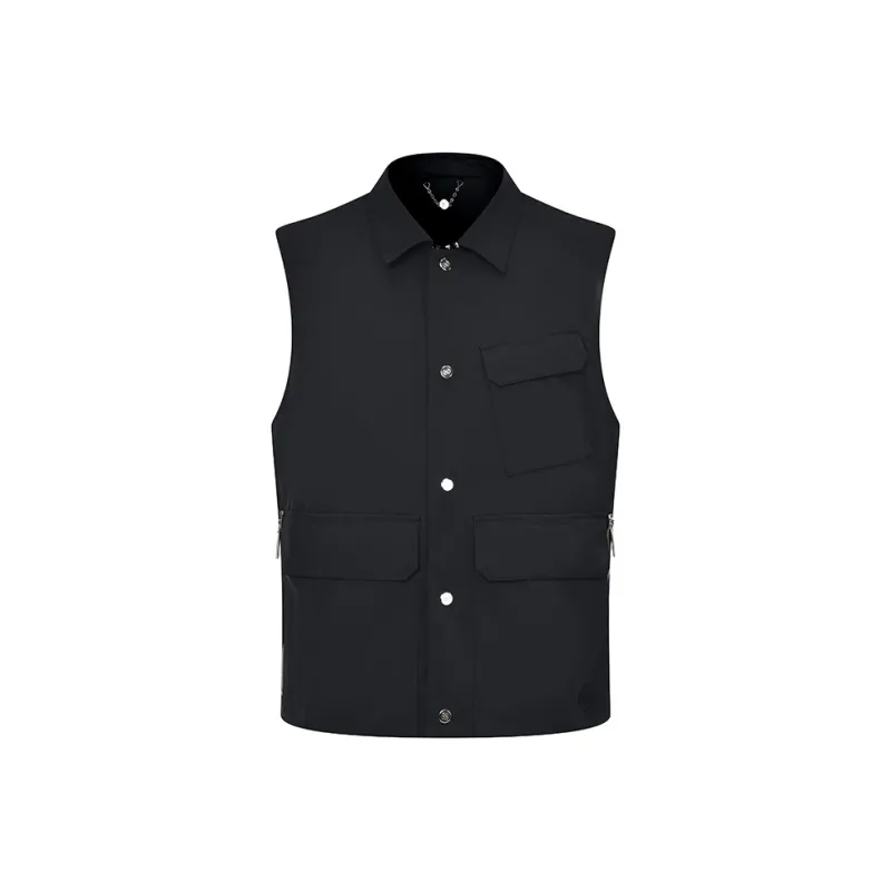 RARE Vests Men Black-0