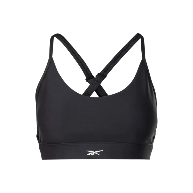 Reebok CYCLED Collection LUX STRAPPY SPORTS BRA Sports Underwear Women's Black-0