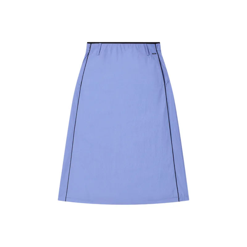FILA Casual Long Skirts Women's Blue Star Flower Blue-0