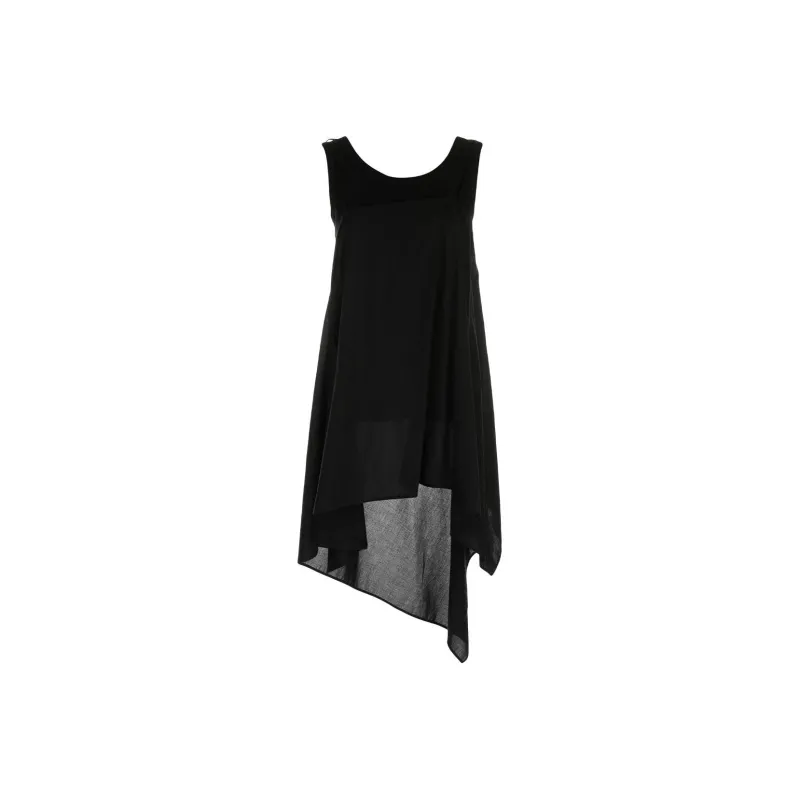 Yohji Yamamoto Sleeveless Dress Women's Black-0