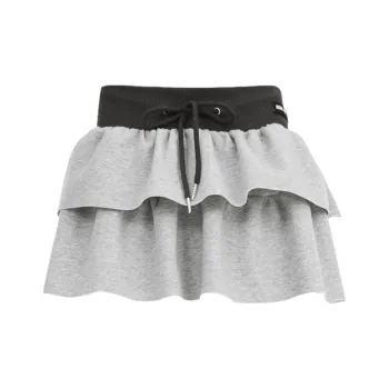 ZAVK Casual Short Skirts Women's Gray