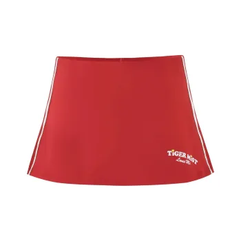 Tiger Mist SS24 DELANEY SKORT Casual Short Skirts Women's Red
