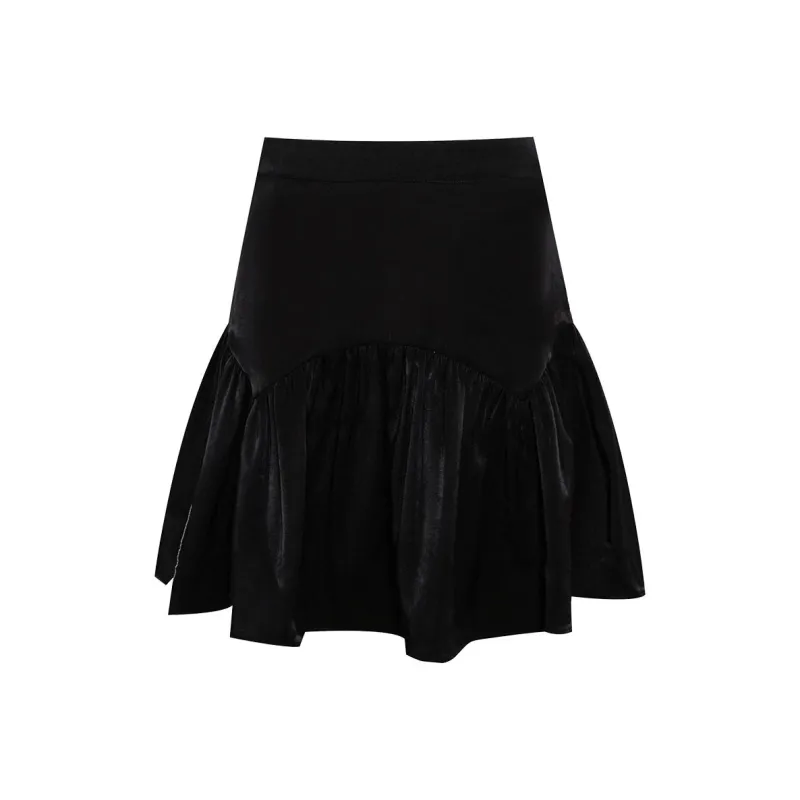 Hush Puppies Casual Short Skirts Women's Black-0