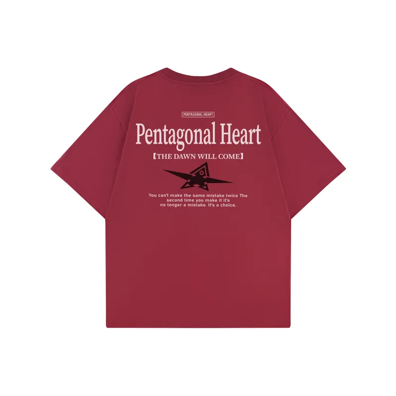 PENTAGONAL HEART T Shirt Unisex-21