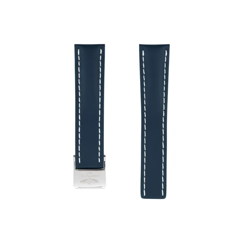 BREITLING Watch Band All Compatibility Cowhide Leather Material-0