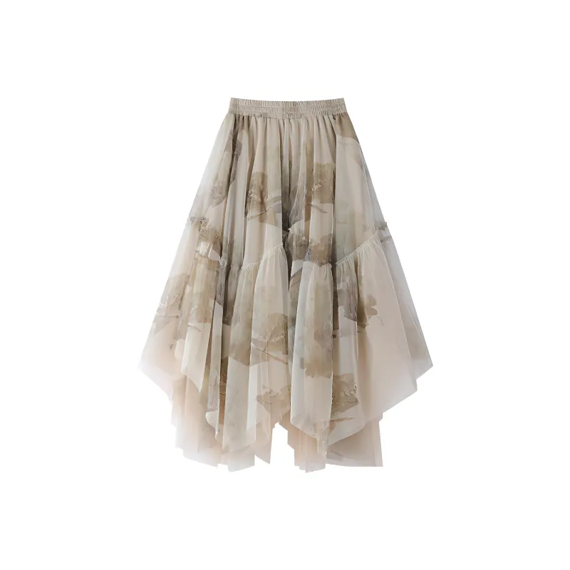 THE SEA LIFE THE SEA LIFE X Morandi Co brand Casual Long Skirt Women's-0