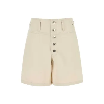 JIL SANDER Button up Bermuda Shorts