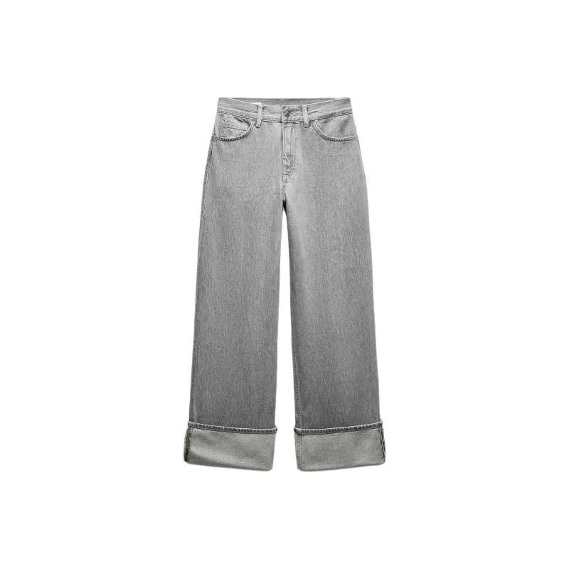 ZARA Jeans Women's Gray-0