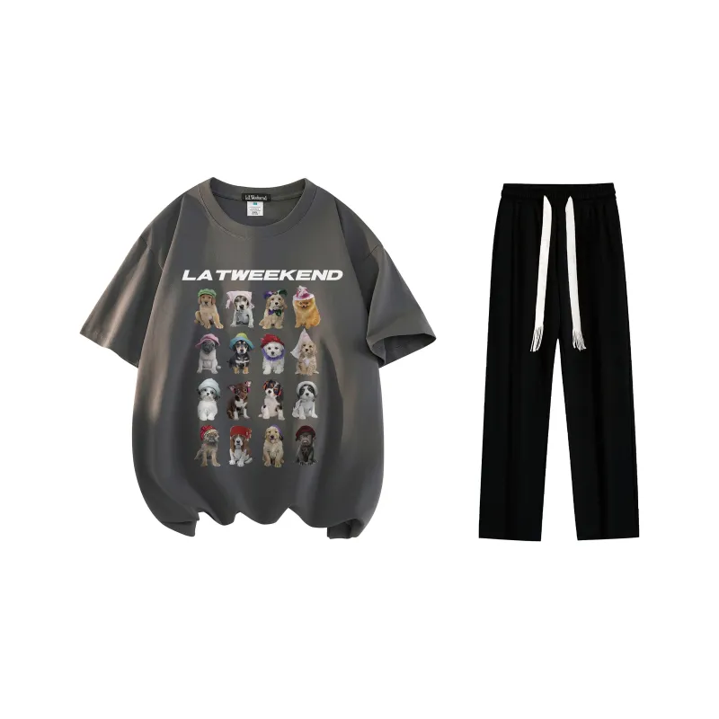 LA'T.WEEKEND Casual Sportswear Unisex-4