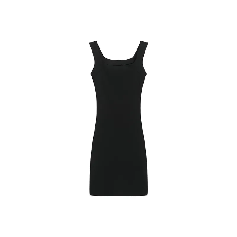 ABBY GODDESS Slip Dresses Women's Black-0