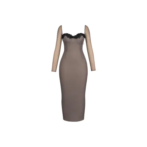 HOUSE OF CB Long-Sleeved Dresses Women's Black