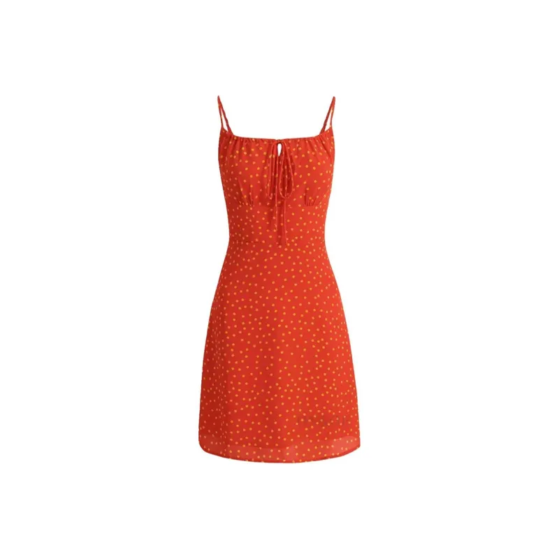 KYKW Slip Dresses Women's Red-0