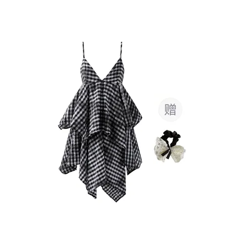 PAVEA Slip Leather Women's Black+Hair Tie Comes With