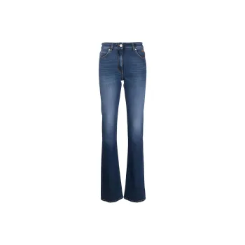 MSGM High rise Slim fit Bootcut Jeans