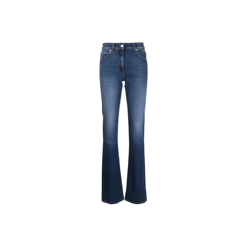 MSGM High rise Slim fit Bootcut Jeans-0