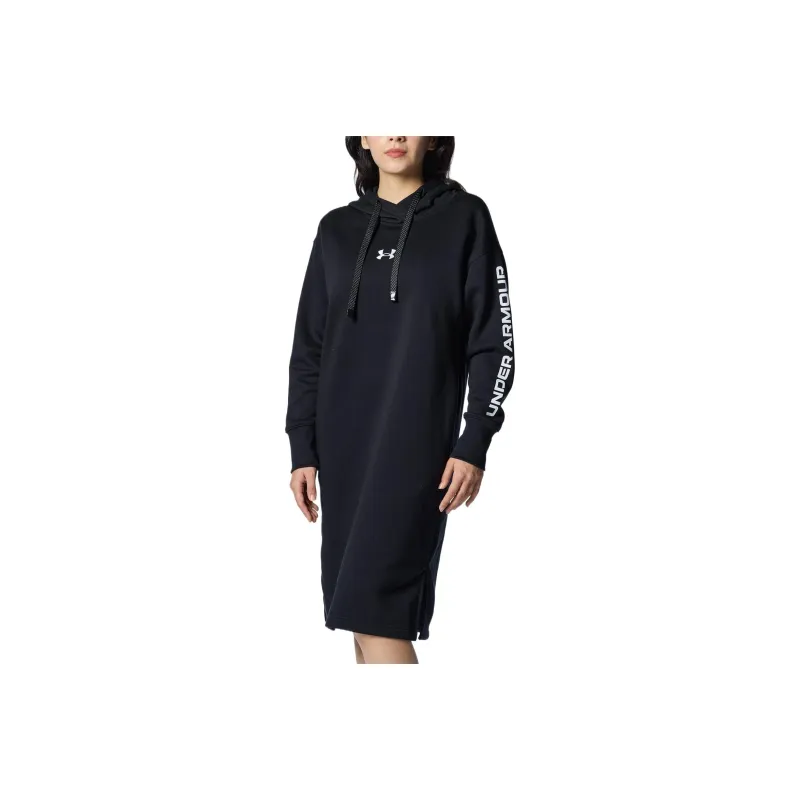 Under Armour Rival Long Sleeved Dress Women's Black-0