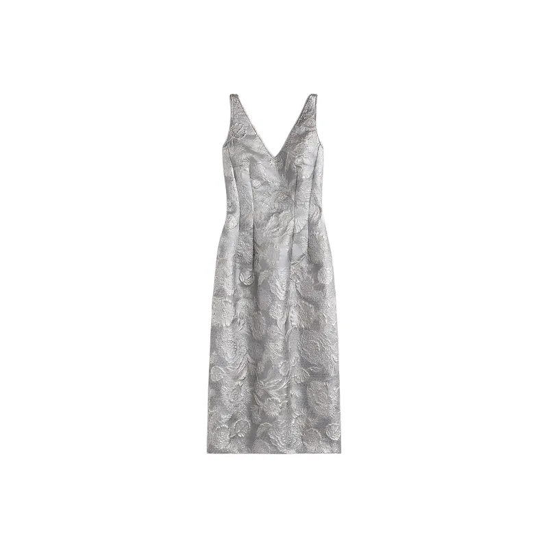 TOTEME Brocade Midi Dress-0