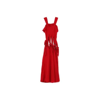 Yohji Yamamoto Slip Dress Women's Red