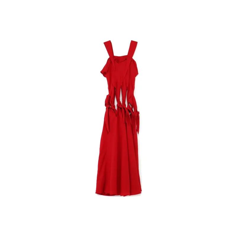 Yohji Yamamoto Slip Dress Women's Red-0