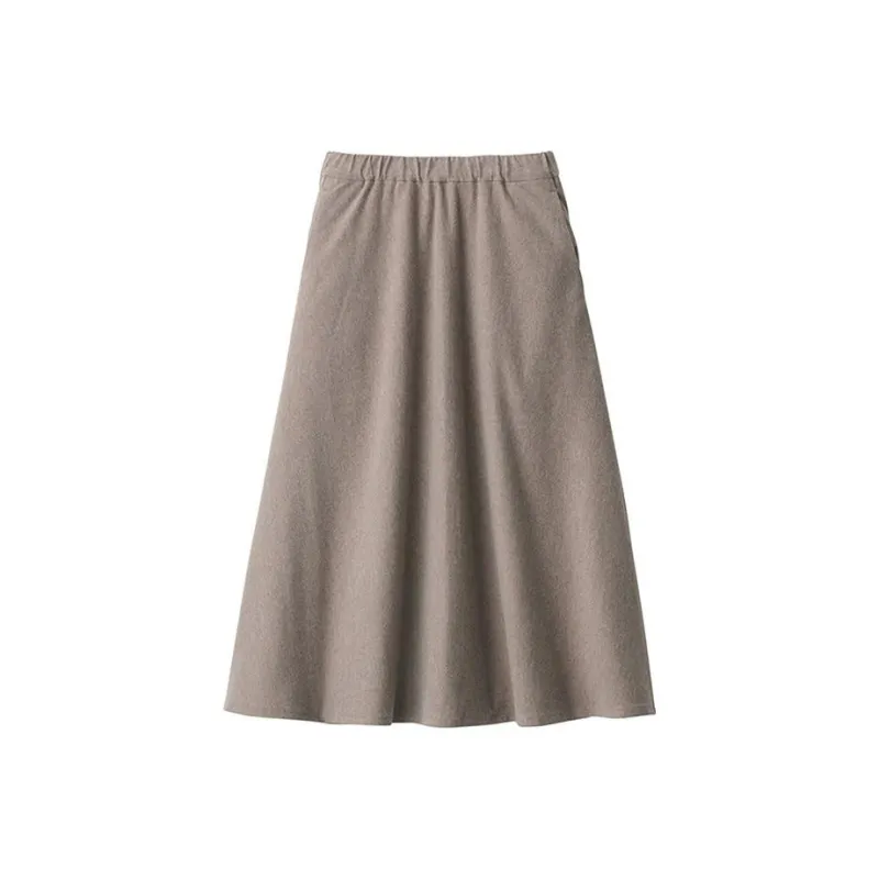 MUJI Casual Long Skirts Women's-5