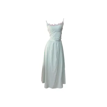 GLEE DIARY Slip Dress Women's Mint Green