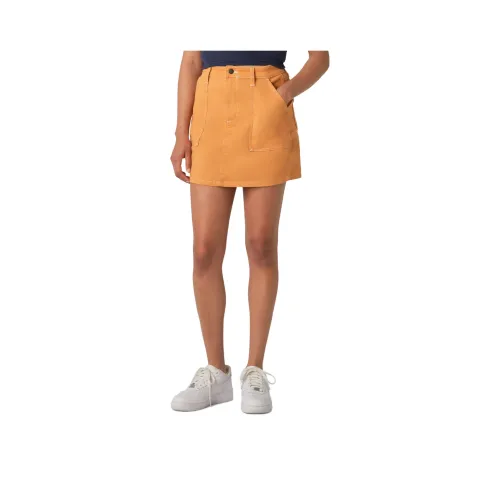 Dickies Casual Short Skirts Women's Orange