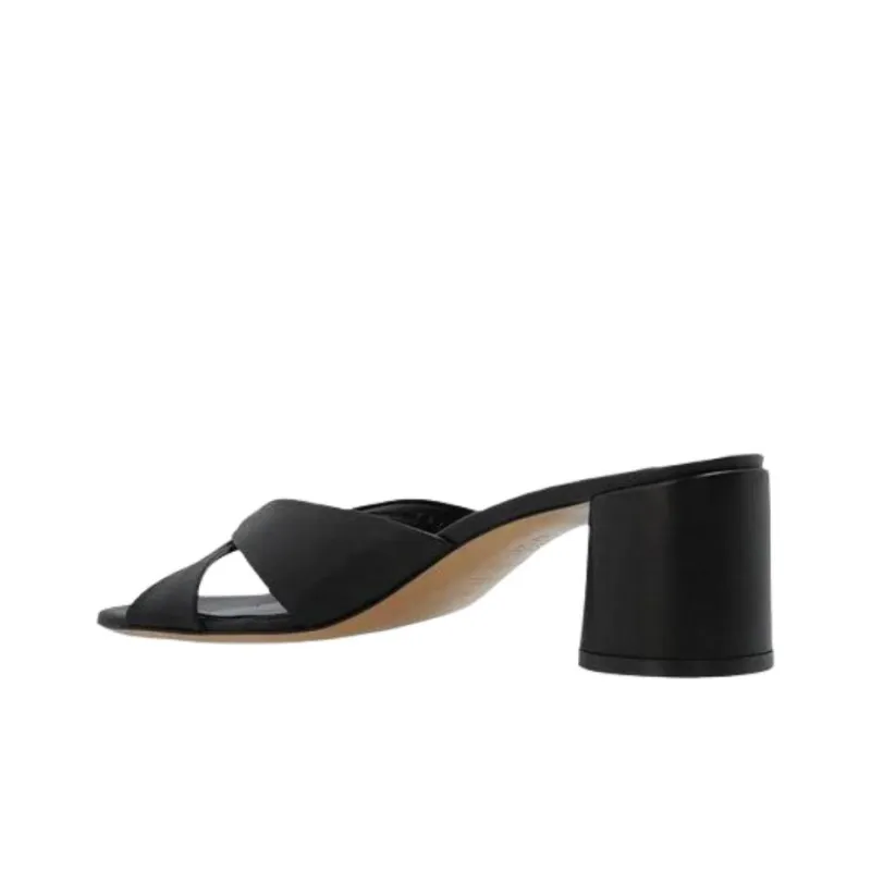 Casadei Slide Slippers Women's Black-3