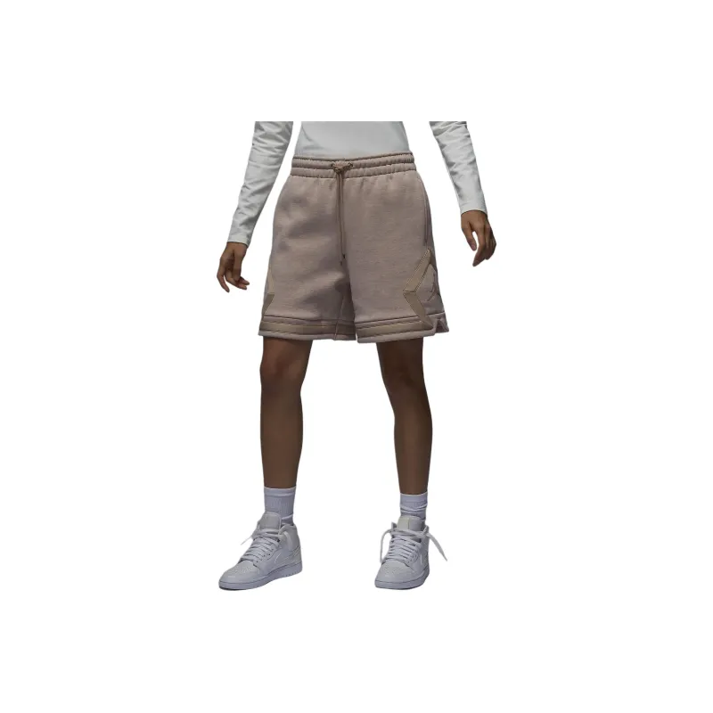Jordan Flight Fleece Sports Shorts Women's Wheat-0