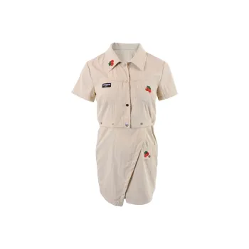 CLOUD SEASON Skirt Set Women's Khaki