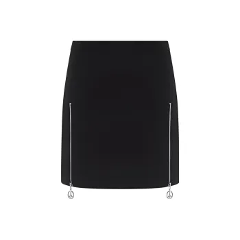 MOSCHINO Casual Short Skirts Women's Black