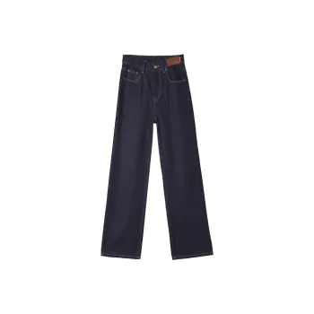 HIPPIEMISS Jeans Women's Normal Washed Blue