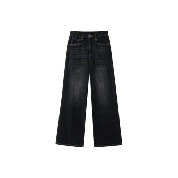 Luqingyi Jeans Women's Distressed Denim