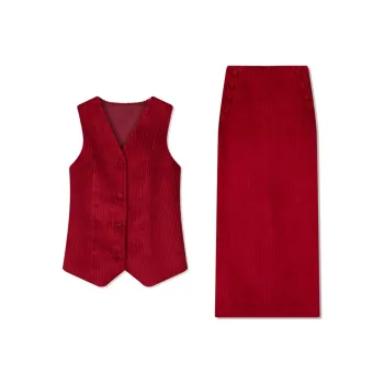Roselingling Two Piece Skirt Sets Women's
