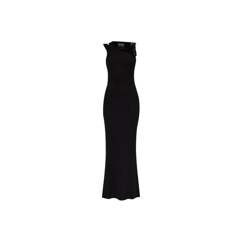VERSACE JEANS COUTURE SS25 Sleeveless Dress Women's Black-0