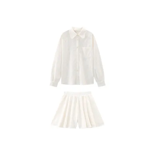 KUHNMARVIN Casual Suit Women's Ecru