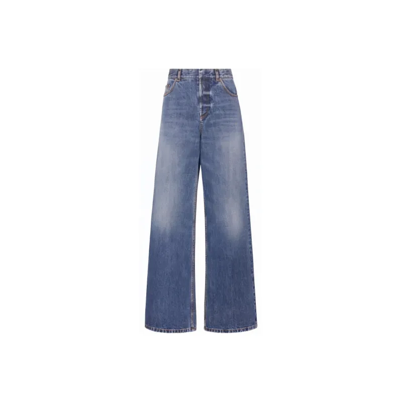 DIOR Flared Jeans D05 Jeans Women's Blue-0
