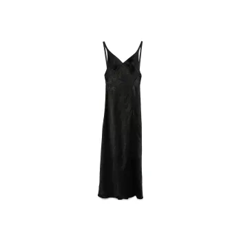 Alexander McQueen Crinkled finish Maxi Dress