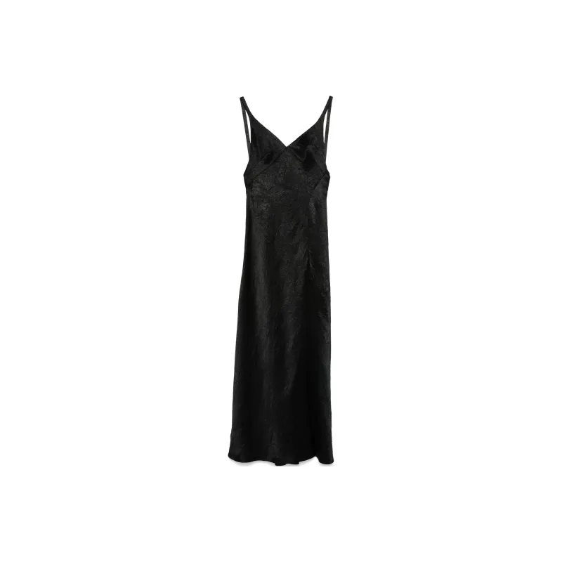 Alexander McQueen Crinkled finish Maxi Dress-0