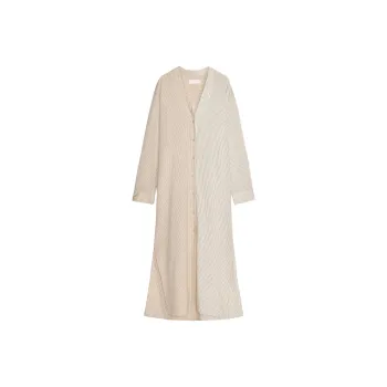 ZARA ZW Series Long Sleeved Dress Women's Nude/Beige