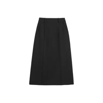 GAP Casual Long Skirts Women's Black