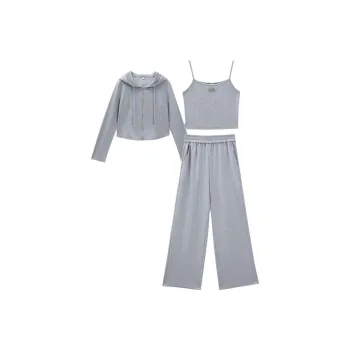 Love To Serve Casual Suit Women's Gray