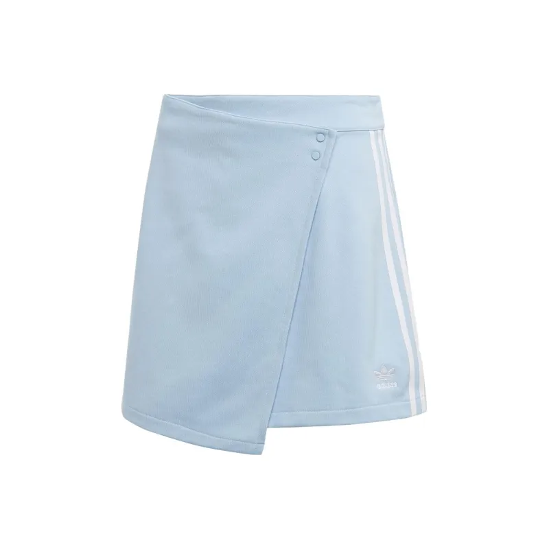 Adidas Originals Casual Short Skirts Women's Blue-0